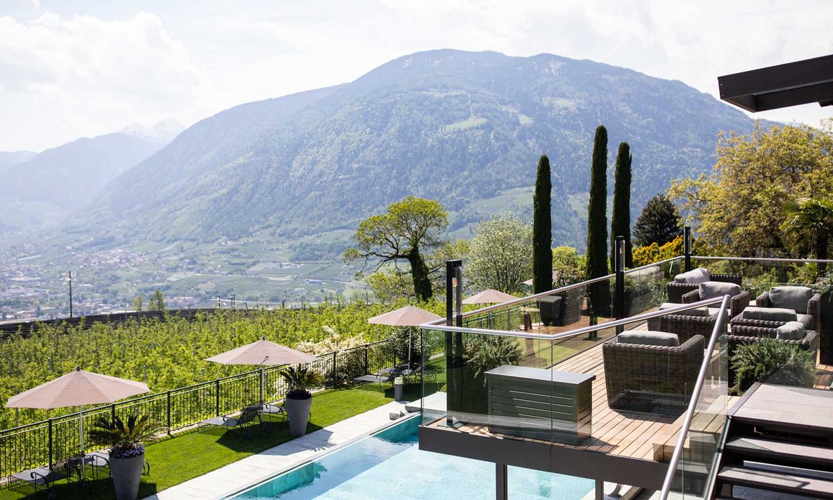 Urlaub in Dorf Tirol: Wellnesshotel mit mehreren Pools | Hotel Patrizia